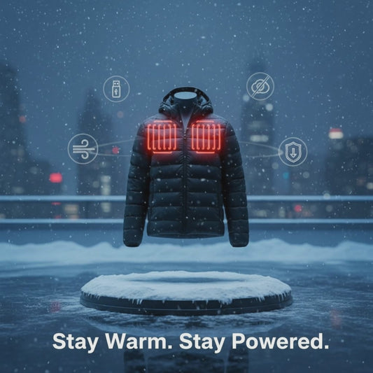 New Heated Jacket Coat Electric USB