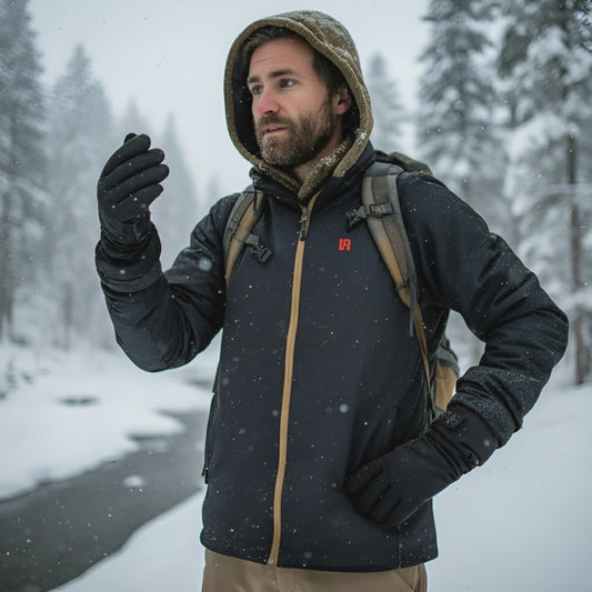 Winter Electric Heated Gloves Touch Screen