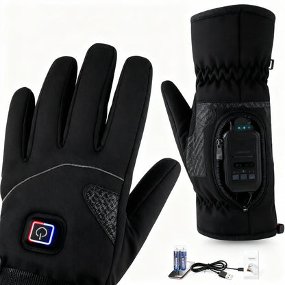 Winter Electric Heated Gloves Touch Screen
