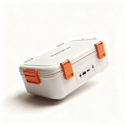 Electric Heated Lunch Box Stainless Steel